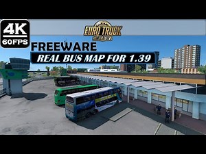 ETS2 1.39 BEST FREE BUS TERMINAL + PASSENGER MAP MOD| NO GHOST TRAILER REQUIRED|+ MAP & BUS MOD LINK