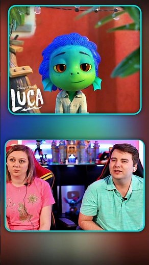 The Sky’s Leaking! 😱 Pixar’s Luca REACTION!