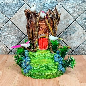 192K views · 2.2K reactions | Beautiful tree fairy house making idea at home DIY | 3 minutes diy | Facebook