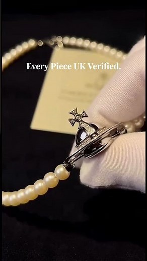 Vivienne Westwood Pearl Orb Necklace – Authentic UK Check & Unboxing