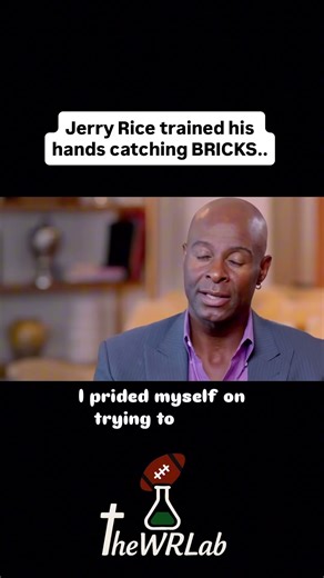 Jerry Rice, arguably the greatest WR of all time trained his hands by catching BRICKS!