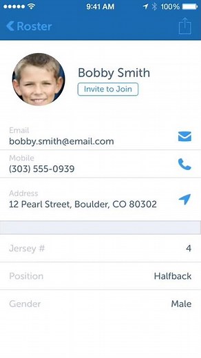 TeamSnap iPhone App In 30 Seconds
