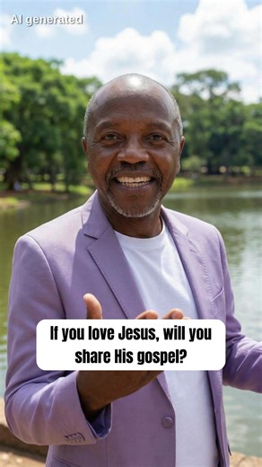 If you love Jesus, will you share His gospel? #ChristianTikTok #Faith #BibleVerse #KenyaTikTok #PrayerTime