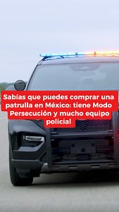 Te puedes comprar una patrulla en México: tiene “Modo Persecución”, seguros especiales y mucho equipo policial, pero no se te ocurra ponerle una sirena. Este es su precio. . . . . . #autos #police #coches #info #ford #mexico #cars #vehicle #parati #info | Motorpasión México