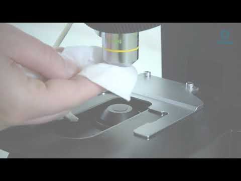 How to adjust an Olympus microscope