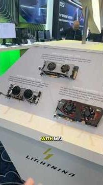 Taking a look back at MSI’s Lightning Graphics Cards!