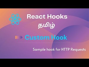 React Reusable custom hook explained in Tamil with examples | Reusable hooks for API requests React