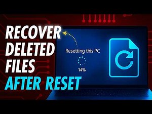 Lost Everything in a Reset!… and Still Got My Files Back!