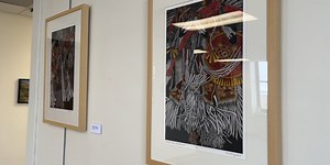 New indigenous art exhibit on display at the State Capitol