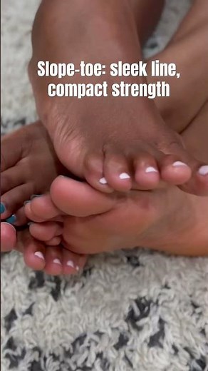 Slope-Toe vs Squared-Toe | Foot Type Aesthetics & Dexterity #pedicure
