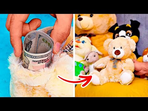 Money Saving Hacks || Secret Hiding Places Already In Your Home