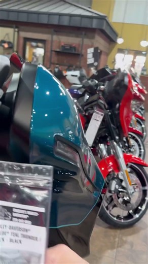 2026 Harley Davidson Teal Thunder Street Glide