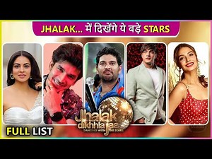 Jhalak Dikhhla Jaa 10 | Contestants List REVEALED | Nia, Paras, Dheeraj, Shraddha & More
