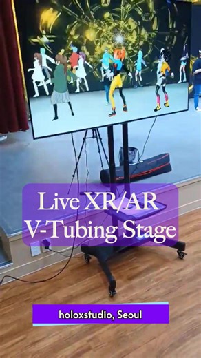 Live Virtual Performance using XR/AR tech on the LED display and Camera Tracking #Vtubing #Liveperformance #XR/AR #bemytv #holoxstudio #tricomtek #AImocap #capturylive