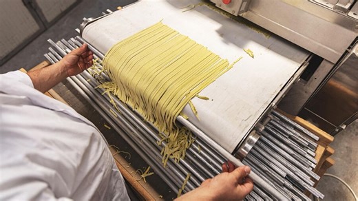 Inside a Ramen Factory: How Curly Noodles Are Crafted to Perfection