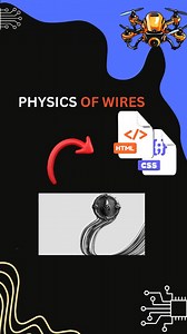 Built an animation where code follows physics ⚡ No libraries, no canvas — just HTML, CSS & JavaScript controlling motion like real-world wires 🧠 This is how frontend feels when logic meets creativity. Collab with :- @wecodeinpython #WebDevelopment #FrontendDeveloper #JavaScriptAnimation #CreativeCoding #CSSAnimations | web development