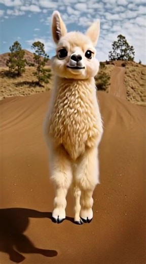 Cute Dancing Llama 🦙 | Instant Happiness 😍
