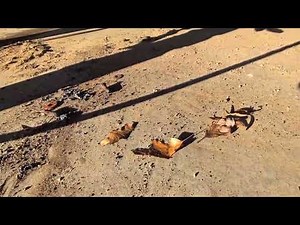 Putting chisel plow points on a Ford Chisel plow