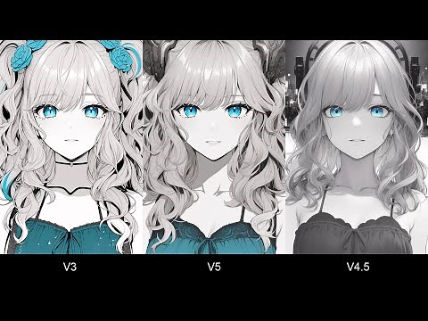 Anything V3 vs Anything V5 vs Anything V4.5 - Stable Diffusion Model Comparison