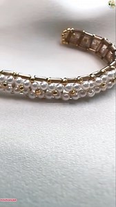 DIY Beautiful Bugle Beads Bracelet Ideas 🩷🩷 | Wedding Decoration Ideas