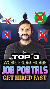 Best 3 Work From Home Job Sites 2025 | Kaashiv Infotech Online Jobs