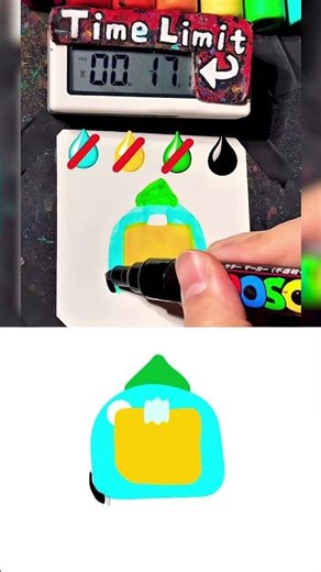 How to draw Sprout from Brawl Stars (Remake by Copy Marker)