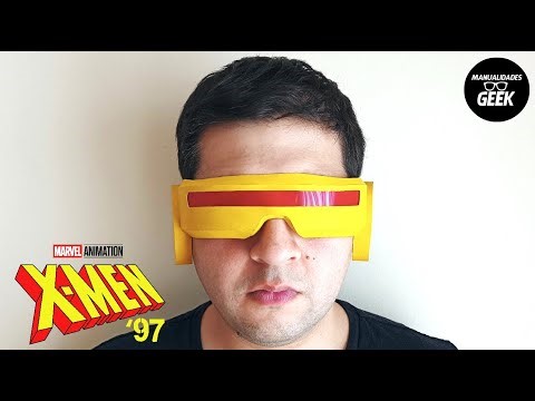 Cómo hacer el Visor de Ciclope / Cyclops' Visor DIY /Manualidad de X-men 97
