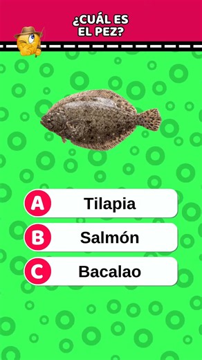 Cuál es el pez? Quiz de identificación de peces para niños