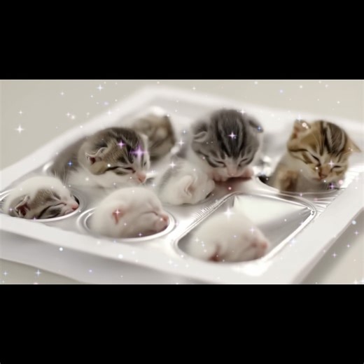 ✨ Kitten Explosion of Cuteness🐾 #cat #cute #kitten #funnyshort #catlovers
