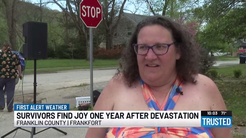 Frankfort commemorates one year since devastating Kentucky River flood