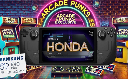 Fully Loaded 512gb Batocera V40 Image for Steam Deck and PC from Honda