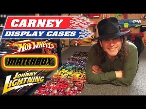 Carney Plastics Display Cases for Hot Wheels, Matchbox, Johnny Lightning - KBELL TOYS