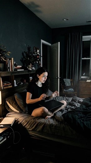 POV: Your Laptop Shows Someone Standing Behind You… But Your Room Is Empty 👁️