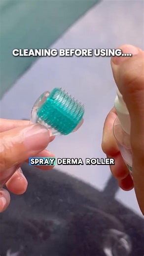 How to Clean and Sanitize Derma Roller / Derma Stamp Before and After Use.