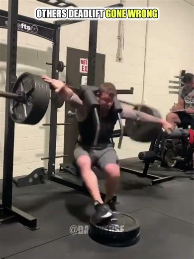 Others Deadlift Gone Wrong Vs The last One #shorts