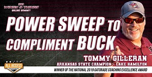 Power Sweep to compliment Buck by Tommy Gilleran | CoachTube