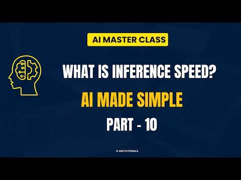 🚀 Why Your AI is Slow? (Inference Speed Explained Simply) | AI Tutorials for Beginners (FREE) 2026