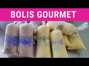 Bolis Gourmet de Cheesecake fresa y de Elote.- RecetasdeLuzMa