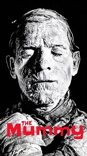 'The MUMMY' (1932) starring BORIS KARLOFF! #mummy #classic #hollywood #movie #horror #fyp #viral