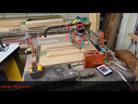 Creating an arch template for repeat cuts