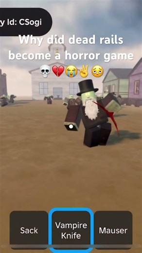 Why did dead rails become a horror game #fypシ #roblox