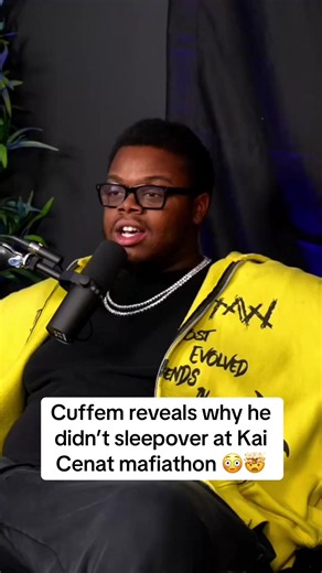 Cuffem Reveals Why He Didn’t Sleepover at Kai Cenat Mafiathon 😳