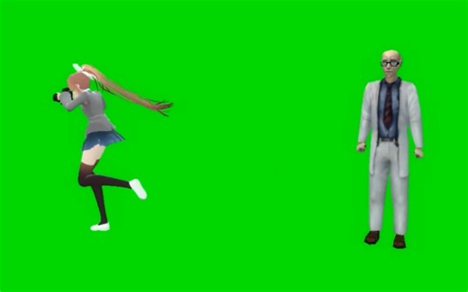 Monika与半条命科学家