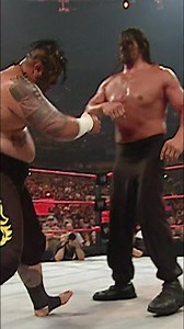 Umaga and Great Khali communicate with their fists!! | WWE