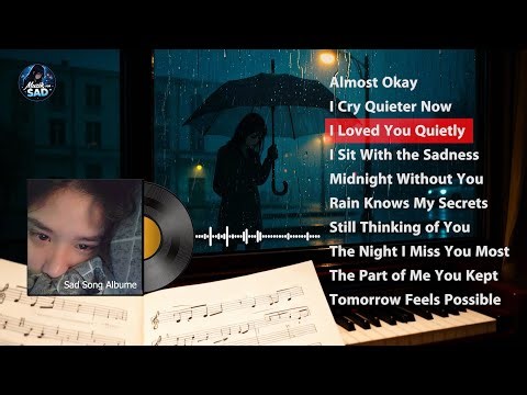 Top Sad Songs for Lonely Nights in the Rain ☔ Female Version Emotional & Healing Playlist