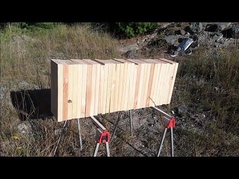 416 Ruger Penetration Test #1- Hornady 400 grain DGS & DGX Bonded vs 2x10 lumber
