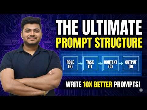 Prompt Structure (Basic) | Write Smart Prompts & Get Better AI Results Fast