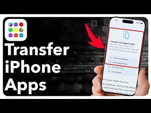 How To Transfer Apps From iPhone To New iPhone