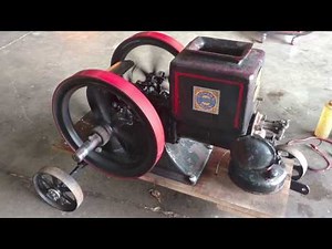 1 1/2 HP Stover K hit miss gas engine