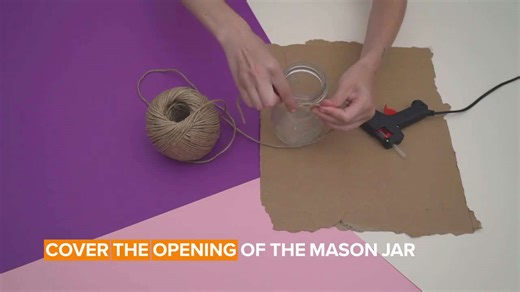 Jar decorations: light up your house